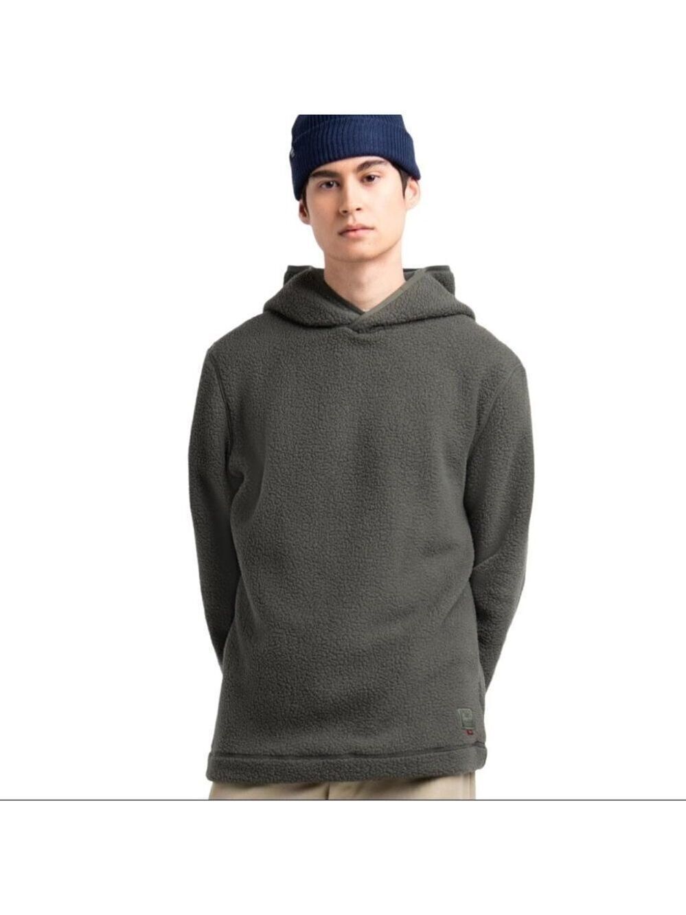 ** HERSCHEL Supply Co Dark Green Sherpa Hoodie Size S